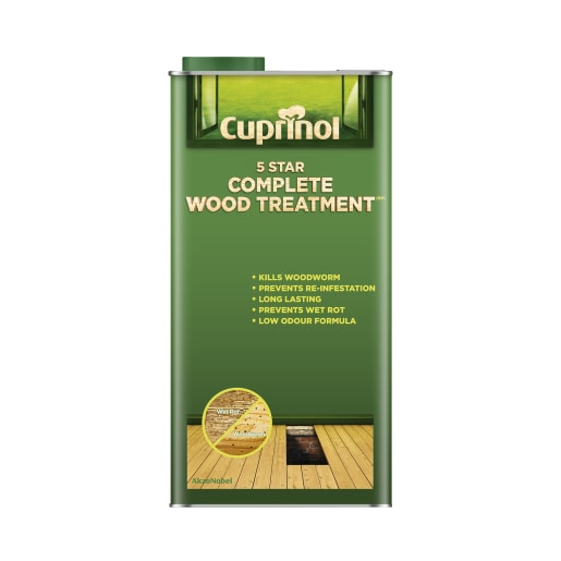 Cuprinol CX 5 Star Complete Wood Treatment 5L Clear