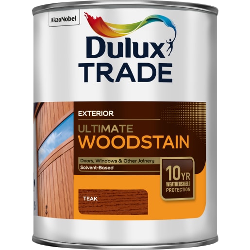 Dulux Trade Ultimate Woodstain Teak 1L