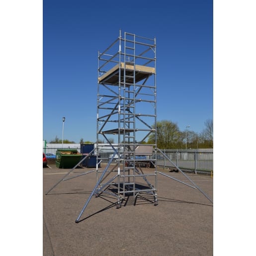 Double Width Alloy Tower 2m x 1.35m x 5.59m