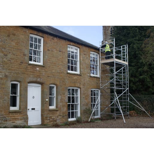 Double Width Alloy Tower 2m x 1.35m x 5.59m