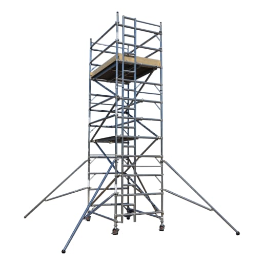 Double Width Alloy Tower 2m x 1.35m x 5.59m