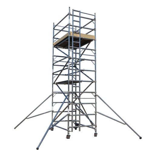 Double Width Alloy Tower 2m x 1.35m x 5.13m