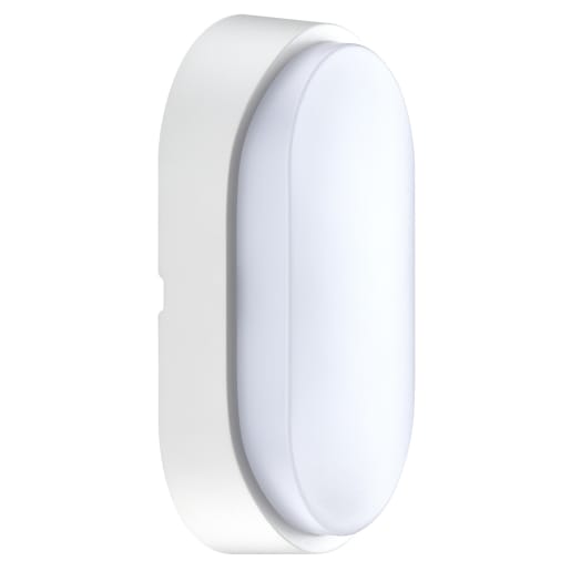 Luceco Eco Decorative Outdoor Round LED Bulkhead Light IP5410W 700lm