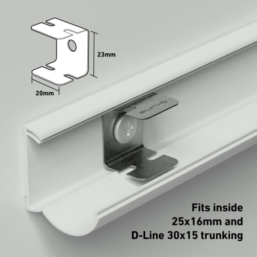 D-Line Safe-D U-Clips 30mm Pack of 100