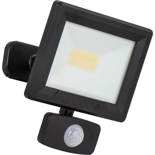 Luceco Essence Outdoor Floodlight with PIR Sensor & Tilt IP65 20W