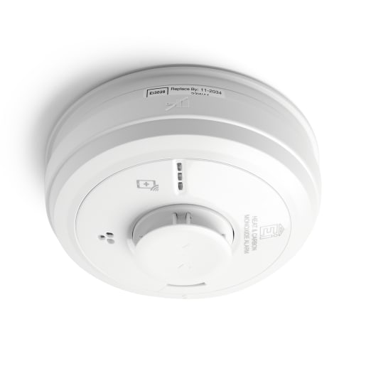 Aico Multi-Sensor Heat and Carbon Monoxide Alarm with AudioLINK+ 66 x 155mm