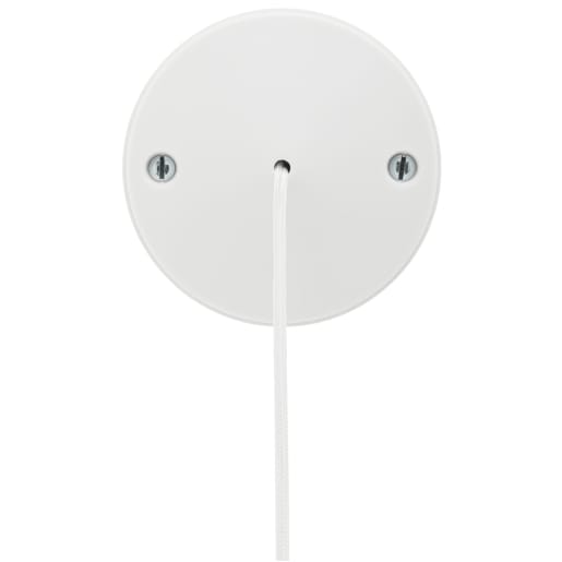 BG 800 Series 6A Pull Cord Ceiling Light Switch 2 Way White Moulded