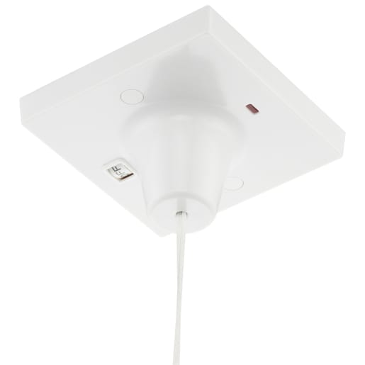 BG 800 Series 50A Pull Cord Ceiling Shower Switch Double Pole White