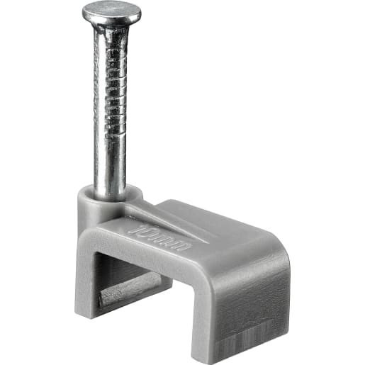 BG Cable Clips Twin & Earth 2.5mm Grey Pack of 50