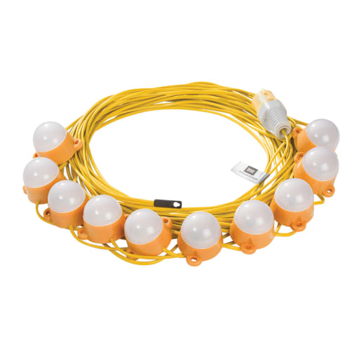 Defender 50W LED Encapsulated Festoon String Lights 22m 110v