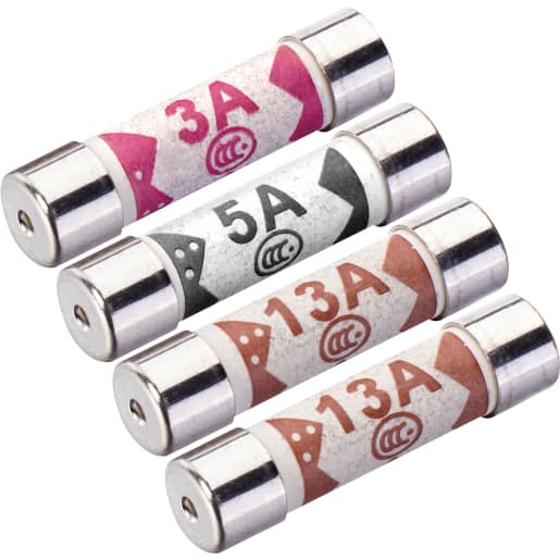 Masterplug Mixed Fuses 4 Pack