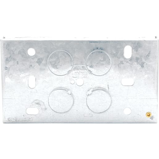 BG Double Steel Knock Out Box 25mm