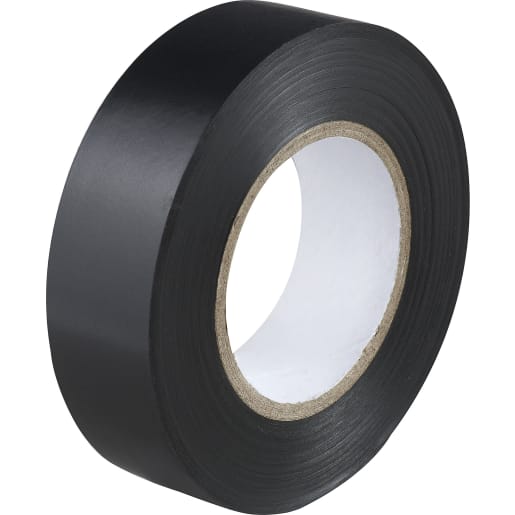 BG Insulation Tape 19mm x 20m Reel Black