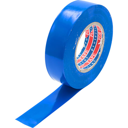 BG Insulation Tape 19mm x 20m Reel Blue