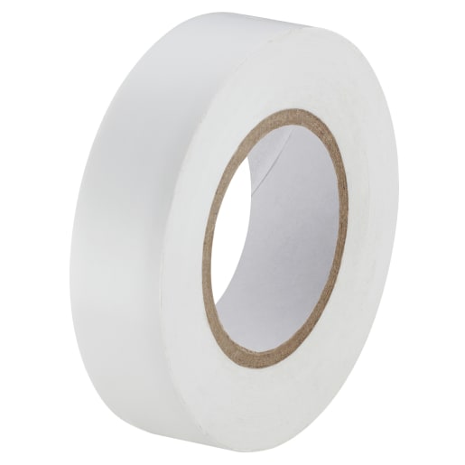 BG Insulation Tape 19mm x 20m Reel White