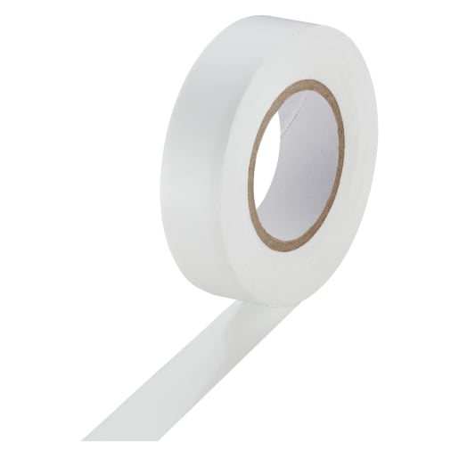 BG Insulation Tape 19mm x 20m Reel White