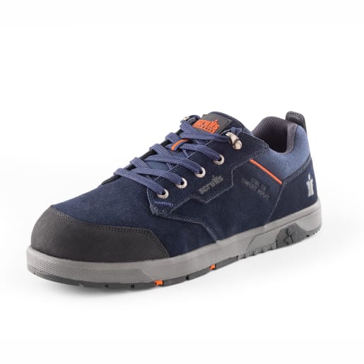 Scruffs Halo 3 Safety Trainers Navy Size 9