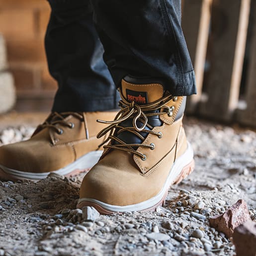 Scruffs Ridge Safety Boots Tan Size 10