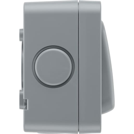 BG Nexus Storm 20A Weatherproof Outdoor Single Switch 2-Way IP66