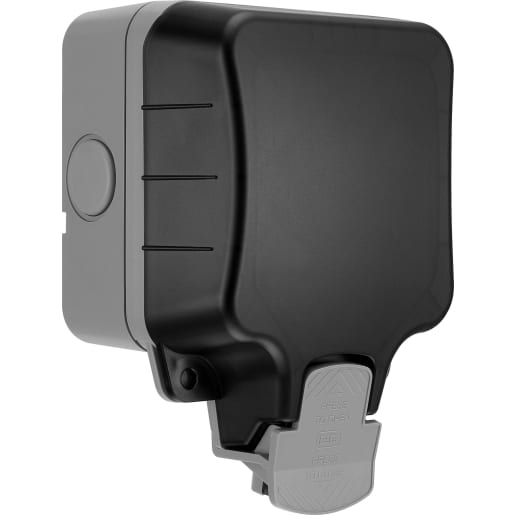 BG Nexus Storm Weatherproof Outdoor EV Single Switched Socket IP66