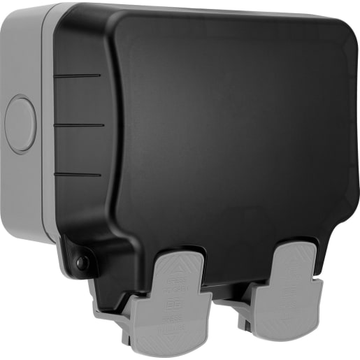 BG Nexus Storm IP66 Weatherproof Double Switched 13A Power Socket