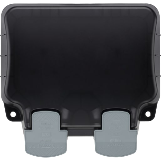BG Nexus Storm Weatherproof Outdoor 13A Type A RCD Double Socket IP66