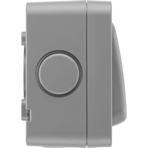 BG Nexus Storm 20A Weatherproof Outdoor Double Switch 2-Way IP66