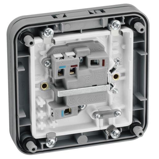 BG Weatherproof Switched Fused Connection Unit With Indictor