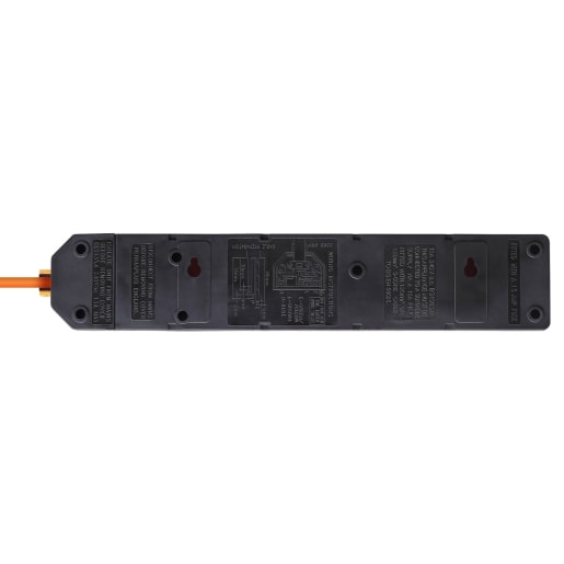 BG Electrical 1 Gang 13A Heavy Duty Extension Lead 10m L Orange