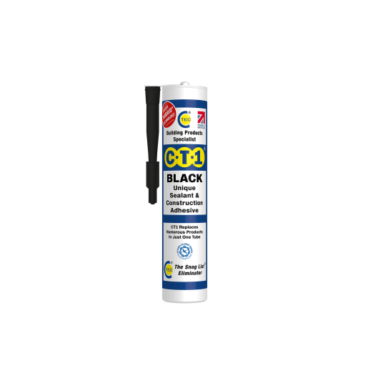 C-Tec CT1 Black TRIBRID® Multi Purpose Sealant & Adhesive - 290ml