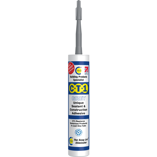 C-Tec CT1 Grey TRIBRID® Multi Purpose Sealant & Adhesive - 290ml