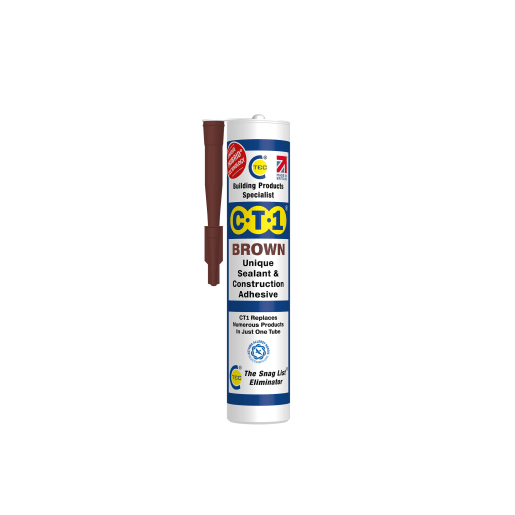 C-Tec CT1 Brown TRIBRID® Multi Purpose Sealant & Adhesive - 290ml