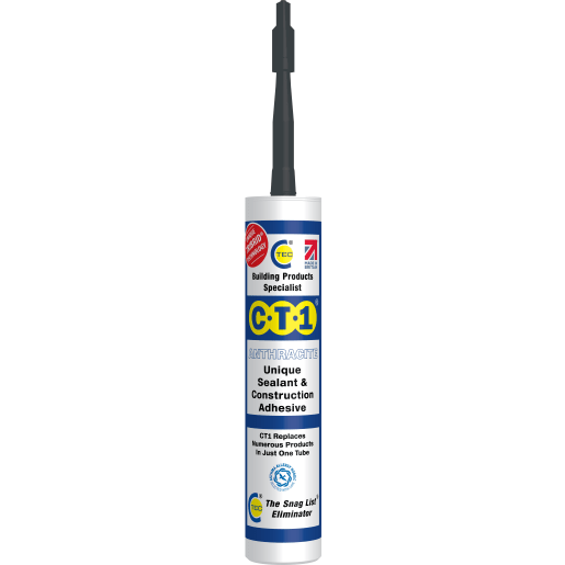 C-Tec CT1 Anthracite TRIBRID® Multi Purpose Sealant & Adhesive - 290ml