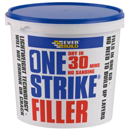 Everbuild One Strike Filler 5 Litre White