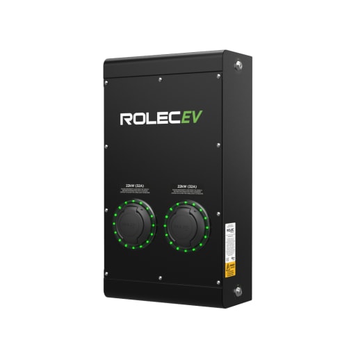Rolec SecuriCharge EV 2x 22kW Type 2 Charging Unit