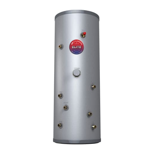 Elite HE Twin Coil Solar Unvented 150L Cylinder 1082 x 545mm