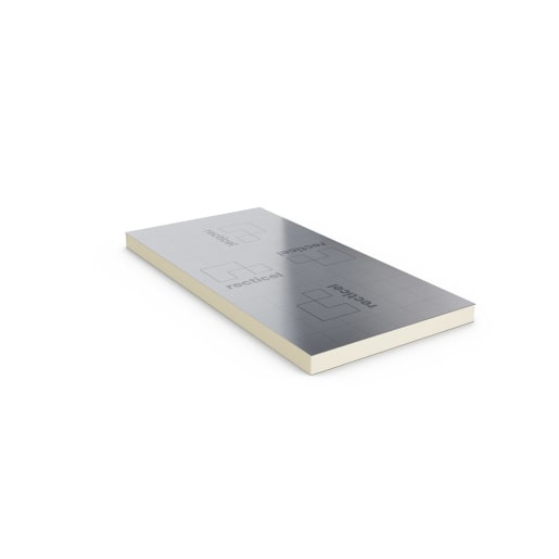 Recticel Eurothane Eurodeck Warm Flat Roof PIR Insulation Board 2.4m x 1200 x 80mm