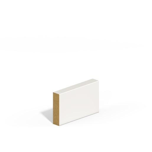 SAM04 12 x 44 MDF Door Stop 4.2m Primed FSC