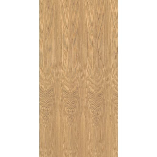 Veneered MDF Crown Cut White Oak 2440 x 1220 x 19mm FSC