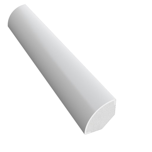 Freefoam Architrave Quadrant Window Trim 5m x 15mm White