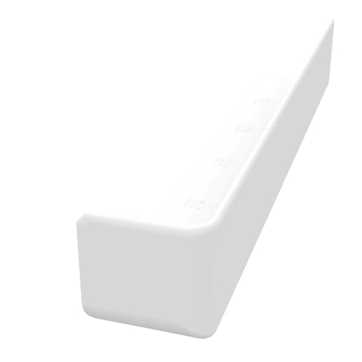 Freefoam Square Fascia External Corner 300mm L White