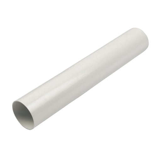FloPlast WS01W 32mm Solvent Weld Waste Pipe White 3m