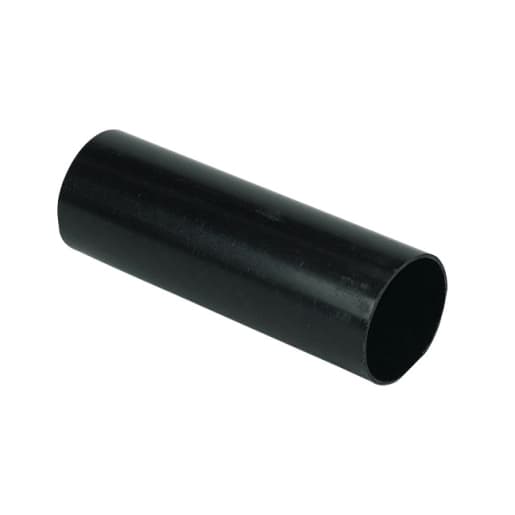 FloPlast RP5.5B 68mm Round Rainwater Downpipe Black