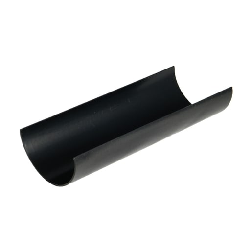 FloPlast RG4CI 112mm Half Round Rainwater Gutter Cast Iron Effect 4m