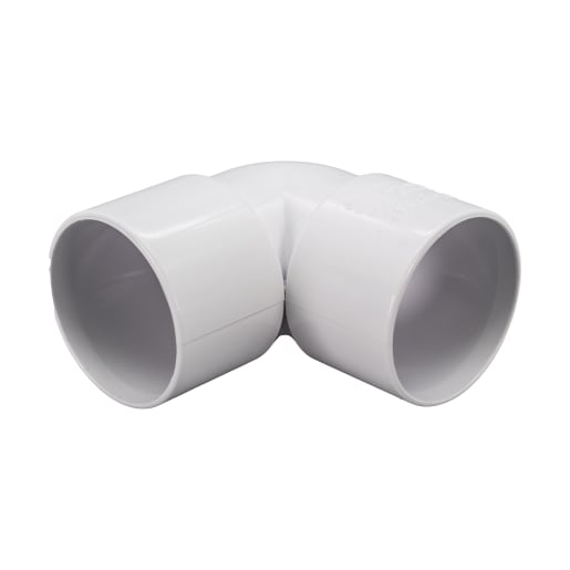 FloPlast WS10W 90° 32mm Solvent Weld Waste Bend White
