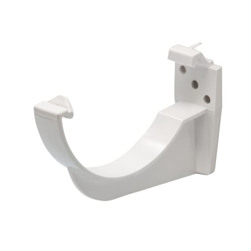 FloPlast RK1W 112mm Half Round Rainwater Fascia Bracket White