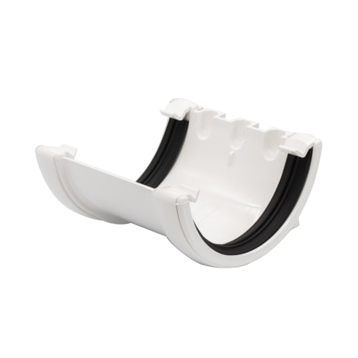 FloPlast RU1W 112mm Half Round Rainwater Union Bracket White