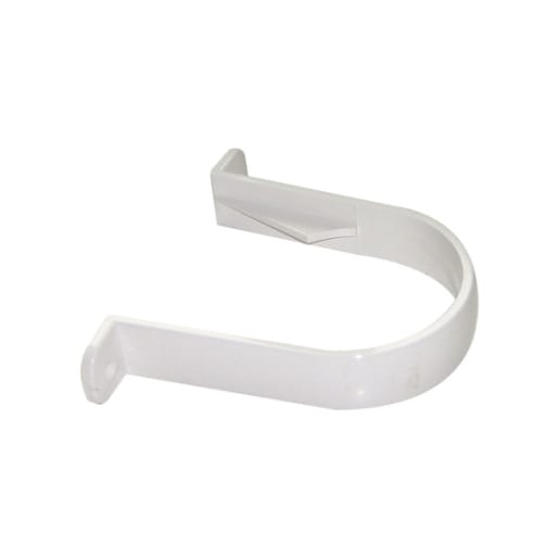 FloPlast RC1W 68mm Round Rainwater Downpipe Clip White