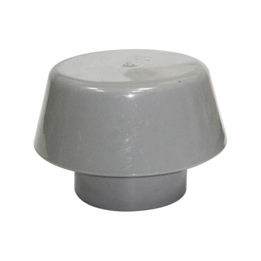 FloPlast SP310G 110mm Soil Pipe Extract Cowl Grey