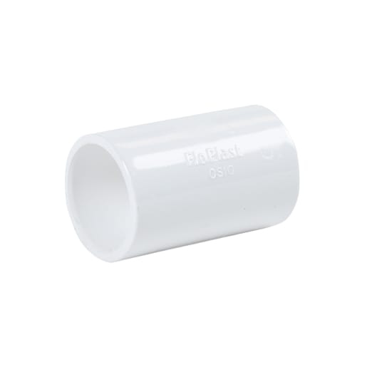 FloPlast OS10W 21.5mm Overflow Waste Coupling White